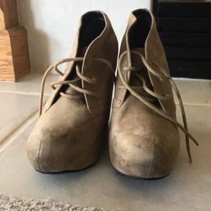 Soda Lace-Up Platforms